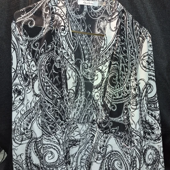 Robert Graham Monochrome Paisley Shirt - Picture 1 of 2